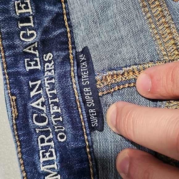 American Eagle super super stretch size 2 jeggings - Picture 6 of 8